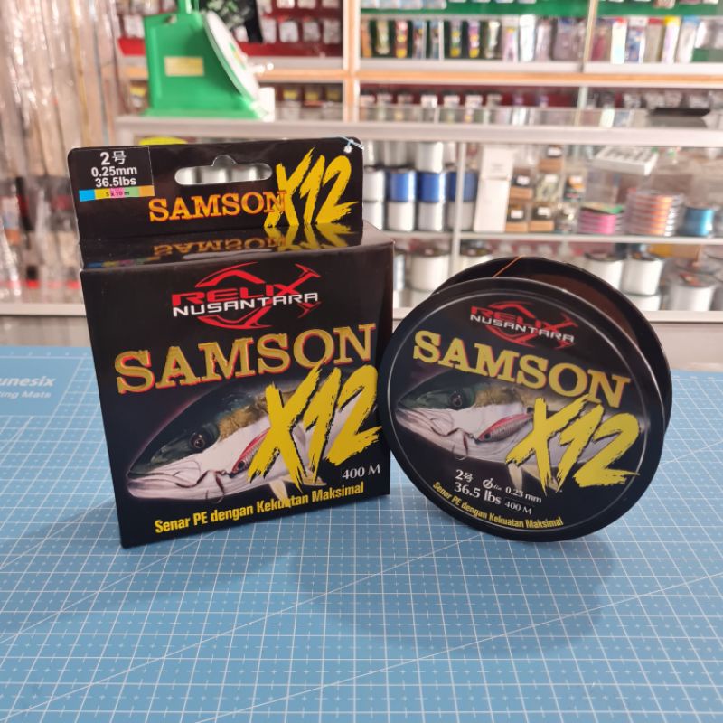 Jual Senar PE Relix Nusantara Samson X12 400 Meter Shopee Indonesia