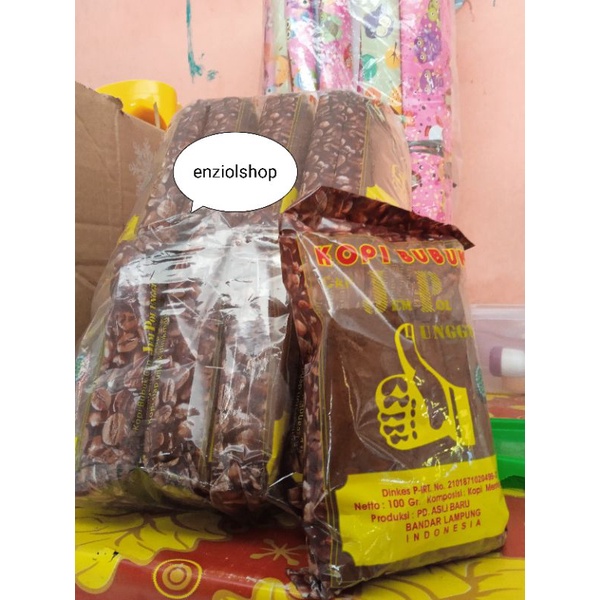 Jual Kopi Bubuk Cap Jempol Unggul Khas Lampung Gr Shopee Indonesia