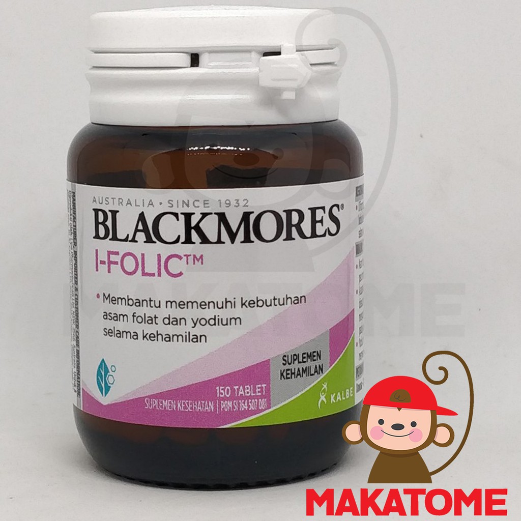 Jual Blackmores I Folic 150 Tablets Black Mores Tablet I Folic Acid