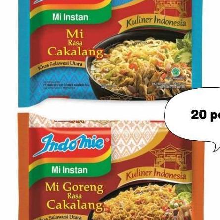 Jual Indomie Goreng Cakalang Kuah Cakalang Mie Instan Pcs X G