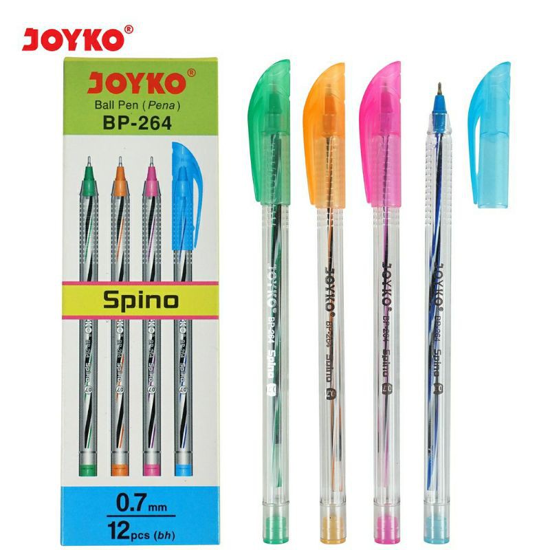 Jual Per Pcs Ball Pen Pulpen Pena Joyko Bp Spino Mm