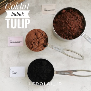 Jual Tulip Coklat Bubuk Cocoa Powder Bordaux Burgundy Noir Gram