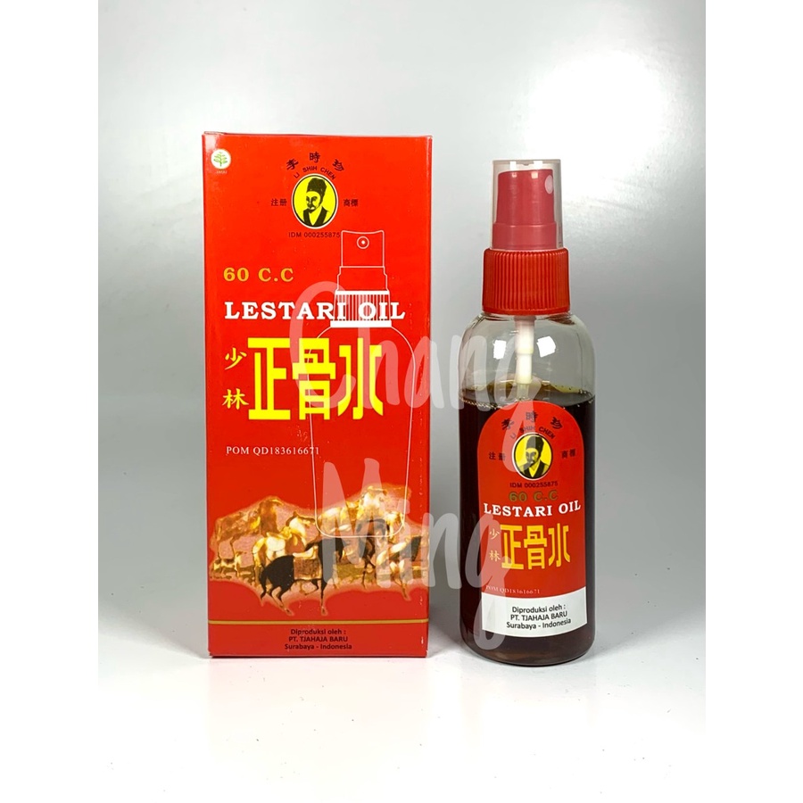 Jual Lestari Oil Ml Minyak Gosok Zheng Gu Shui Li Shih Chen