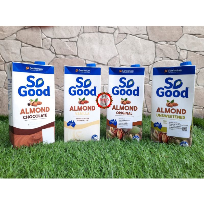 Jual So Good Almond Milk Susu Almond So Good Almond Chocolate Almond