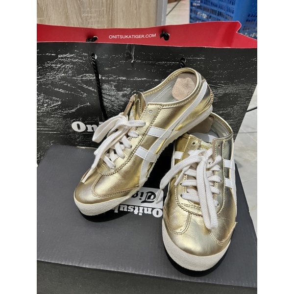 Jual Onitsuka Tiger Mexico Gold Original Shopee Indonesia