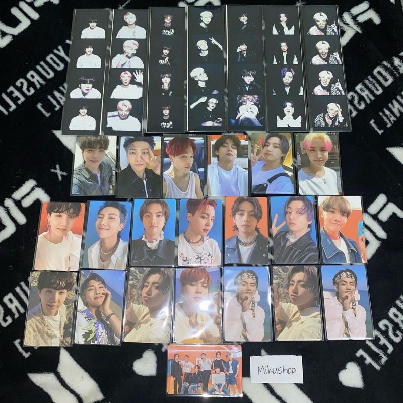 Jual Album Bts Butter Photocard Pc Pob Photo Strip Message Card