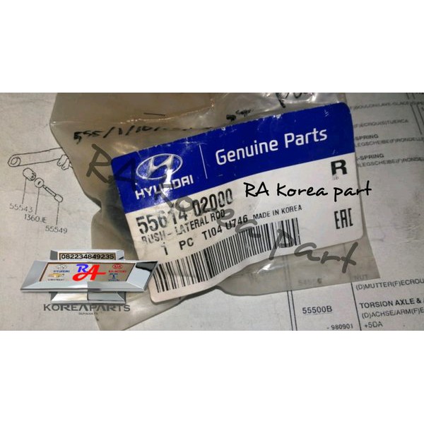 Jual Bush Lateral Rod Hyundai Atoz Kia Visto Ori Belakang Kanan Bushing