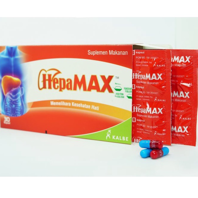 Jual Hepamax Strip Isi Kapsul Memelihara Kesehatan Fungsi Hati