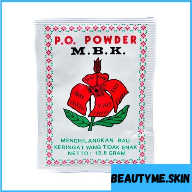 Jual P O Powder M B K Mbk Putih Silver Sachet Bedak Penghilang Bau