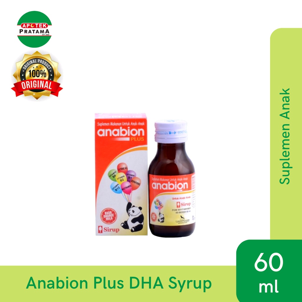 Jual Anabion Plus Dha Syr Shopee Indonesia