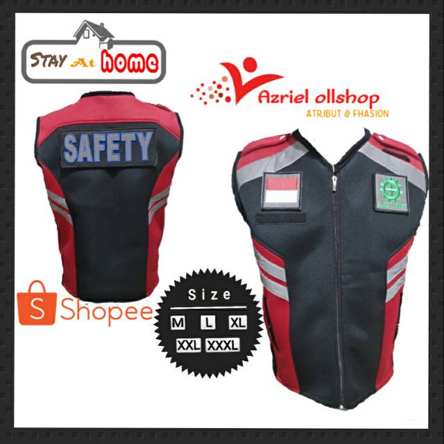 Jual Rompi Safety Murah Bisa Request Rompi Full Logo Dan Nama Bisa