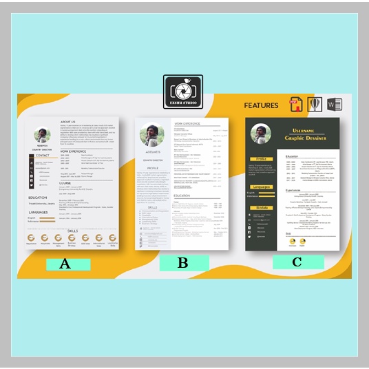 Jual JASA DESAIN CV KUALITAS TERBAIK CV ATS FRIENDLY CV KREATIF