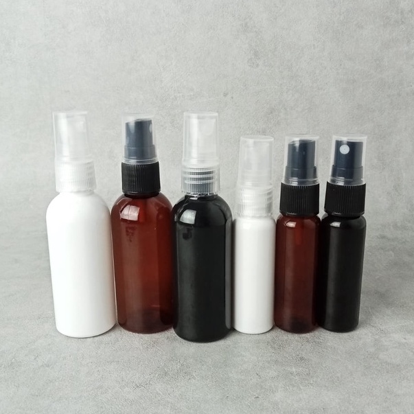 Jual Botol 60ml Warna Spray Hitam Dan Trasnprant 30 60ml Warna