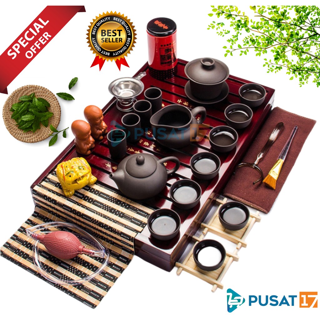 Jual Chinese Tea Pot Set Complet C Chinese Tea Tray Pot Set Meja