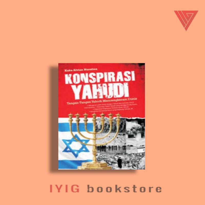 Jual Buku Konspirasi Yahudi Tangan Tangan Yahudi Mencengkram Dunia