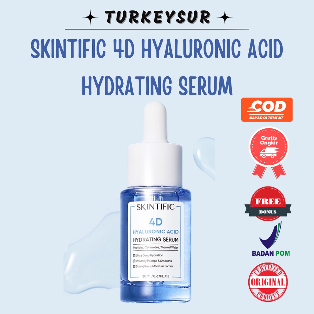 Jual Skintific D Hyaluronic Acid Hydrating Serum Skintific Skintifik