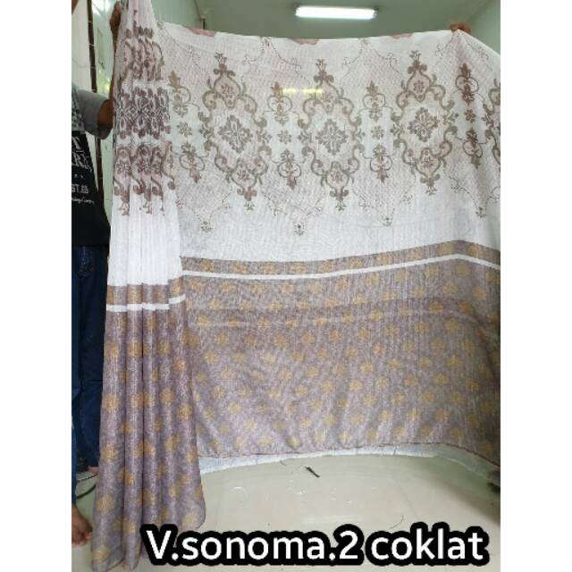 Jual Kain Vitrage Meteran Vitrase Import Kainsaja Serat Nenas Gordyn