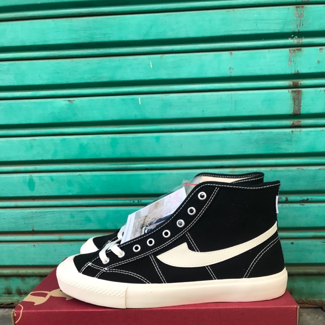 Jual Compass Gazelle High Black White Shopee Indonesia