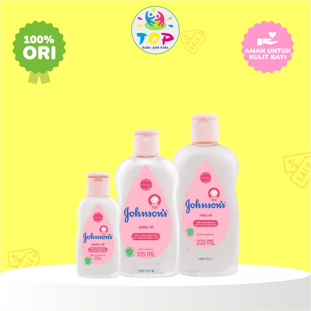 Jual Top Johnsons Baby Oil Reguler Pilih Varian Di Variasi Shopee