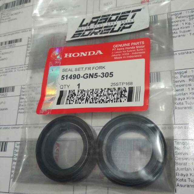 Jual Seal Shock Halu Halu Depan Honda Vario Lama Karbu Fi Injeksi