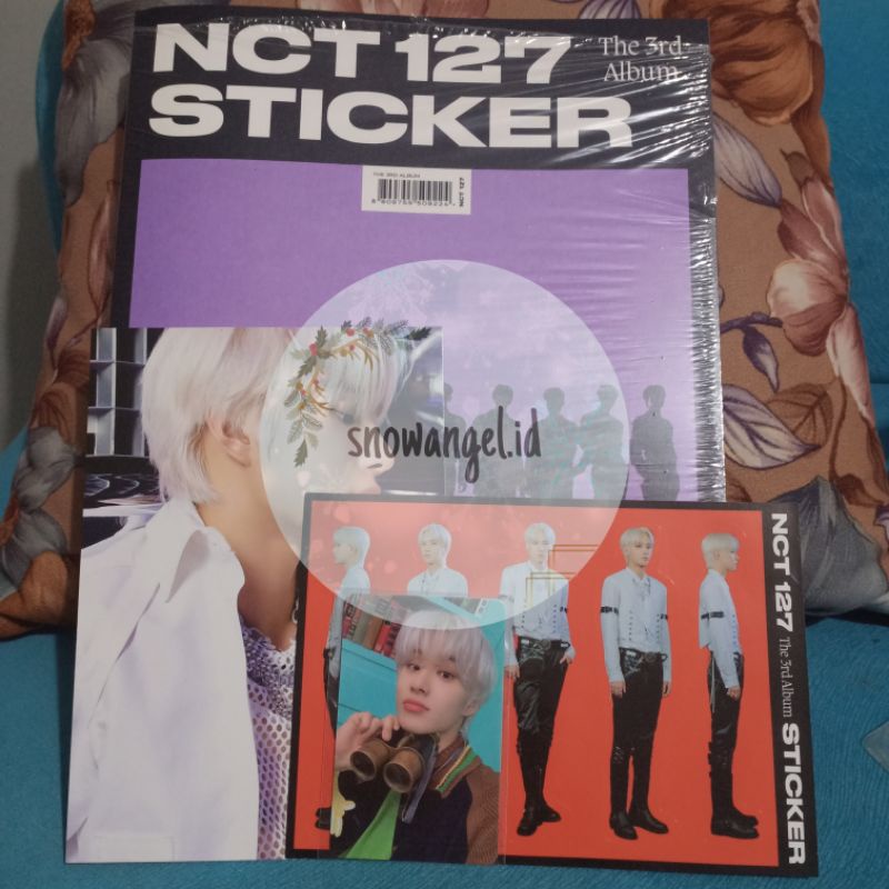 Jual OFFICIAL ALBUM NCT 127 STICKER UNSEALED VERSI PHOTOBOOK VER PB