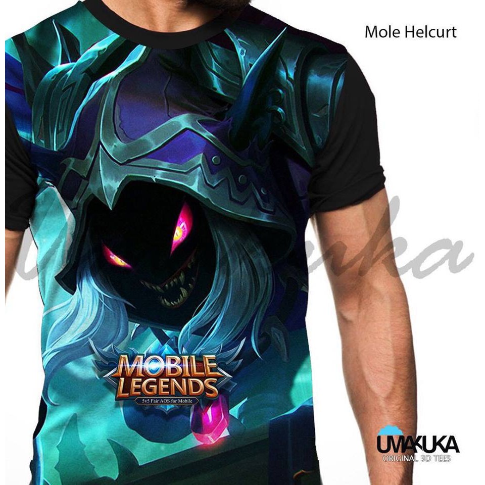 Jual Baju Kaos D Ml Helcurt Karakter Mobile Legends Umakuka Murah