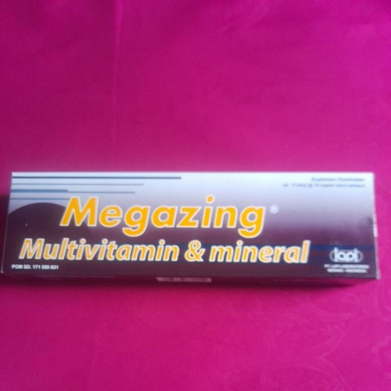 Jual MEGAZING Multivitamin Mineral Dari LAPI Shopee Indonesia