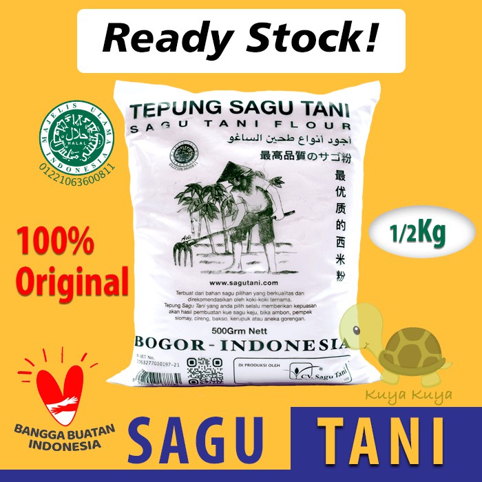 Jual Tepung Sagu Tani ASLI 1 2Kg 500Gr Sagutani Shopee Indonesia