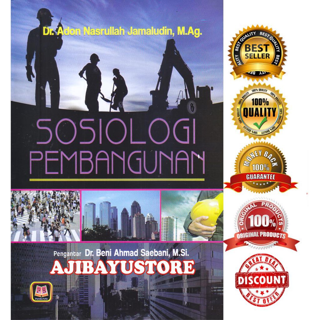 Jual Buku Sosiologi Pembangunan Adon Nasrullah Jamaludin Pustaka Setia