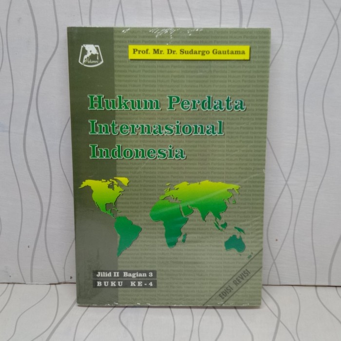 Jual Buku Hukum Perdata Internasional Indonesia Jilid Ii Bagian Buku