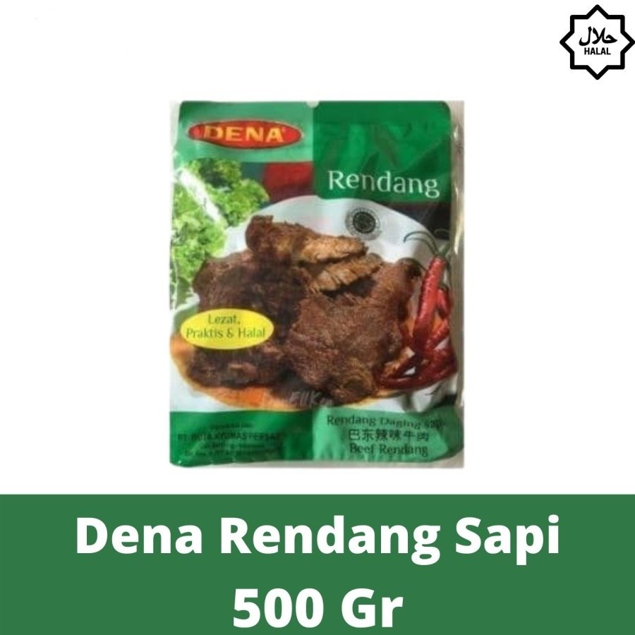 Jual Rendang Siap Makan Dena Rendang Sapi Rendang Padang Shopee