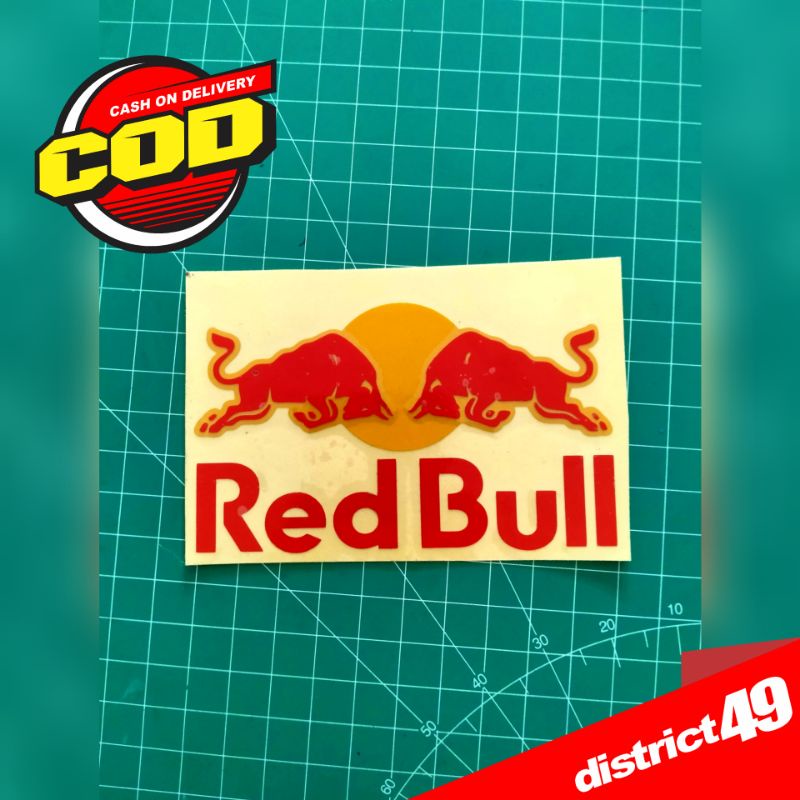 Jual Cutting Sticker Stiker Cutting Red Bull Stiker Red Bull