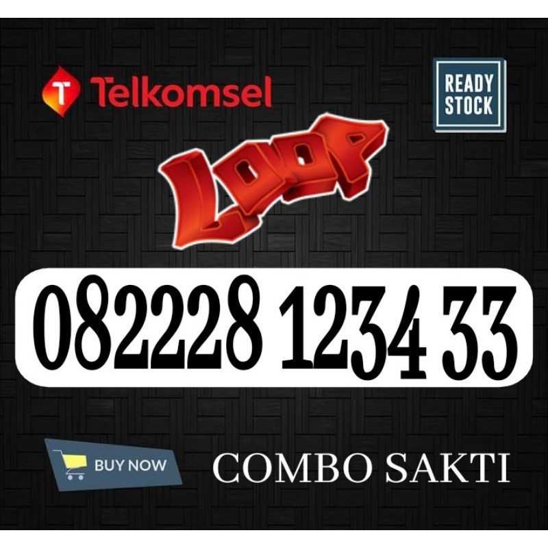 Jual Kartu Perdana Nomor Cantik Telkomsel G Lte Simpati Loop Seri