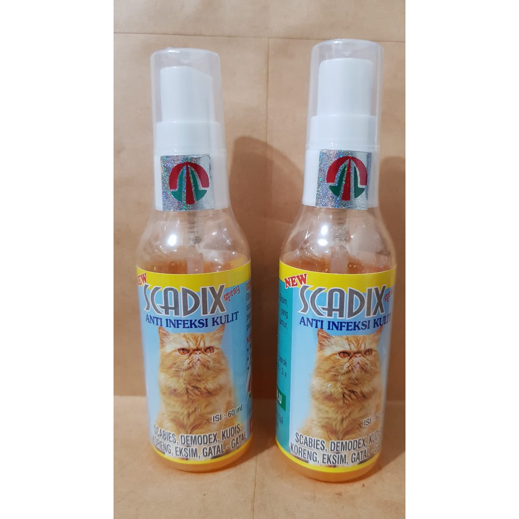 Jual SCADIX Spray Anti Infeksi Kulit Pada Kucing Indonesia Shopee Indonesia