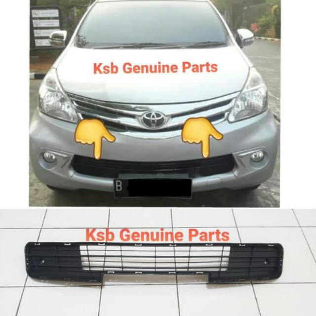 Jual Grill Grille Bumper Bemper Depan Avanza 2012 2013 2014 2015