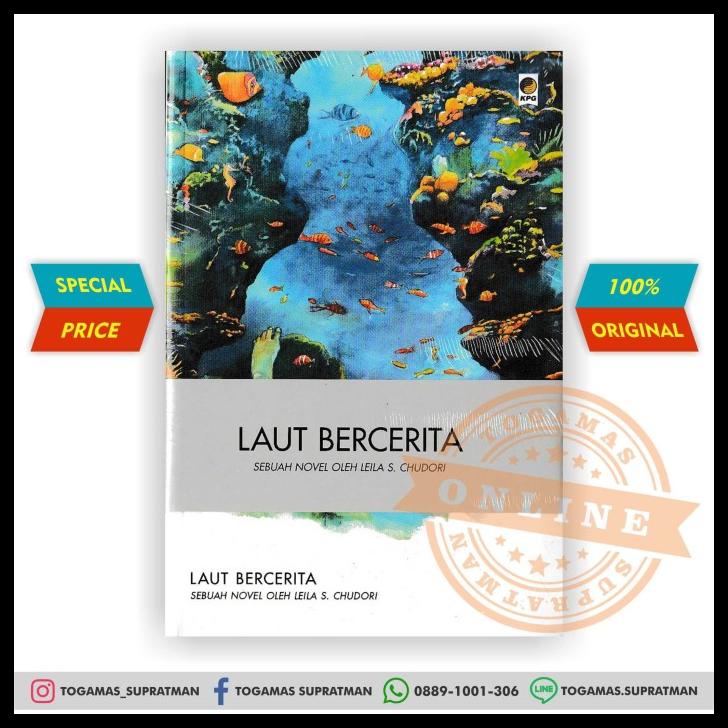 Jual TERBARUU LAUT BERCERITA LEILA S CHUDORI BUKU ORIGINAL