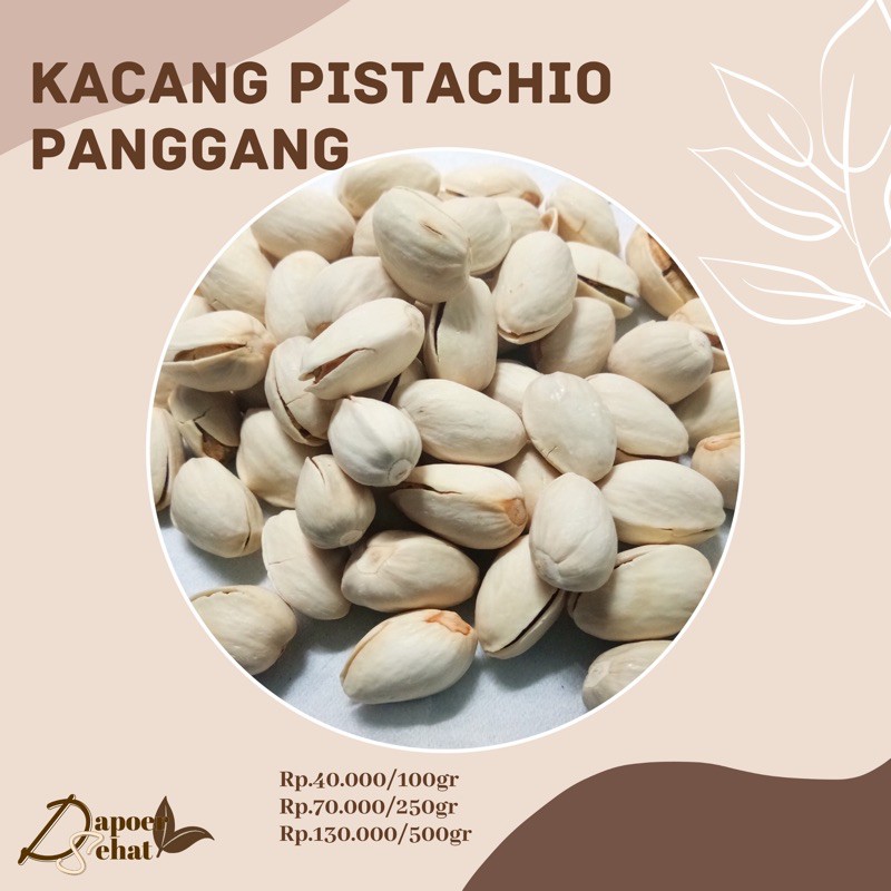 Jual Kacang Pistachio Kacang Arab Panggang Gr Shopee Indonesia