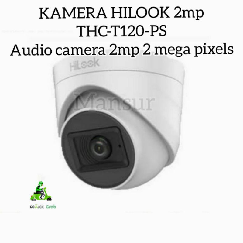 Jual KAMERA HILOOK Indoor THC T120 PS Audio Camera 2mp 2 Mega Pixels