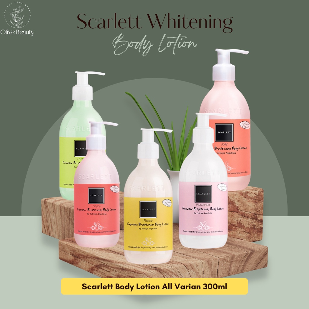 Jual Scarlett Whitening Body Lotion All Varian Ml Shopee Indonesia