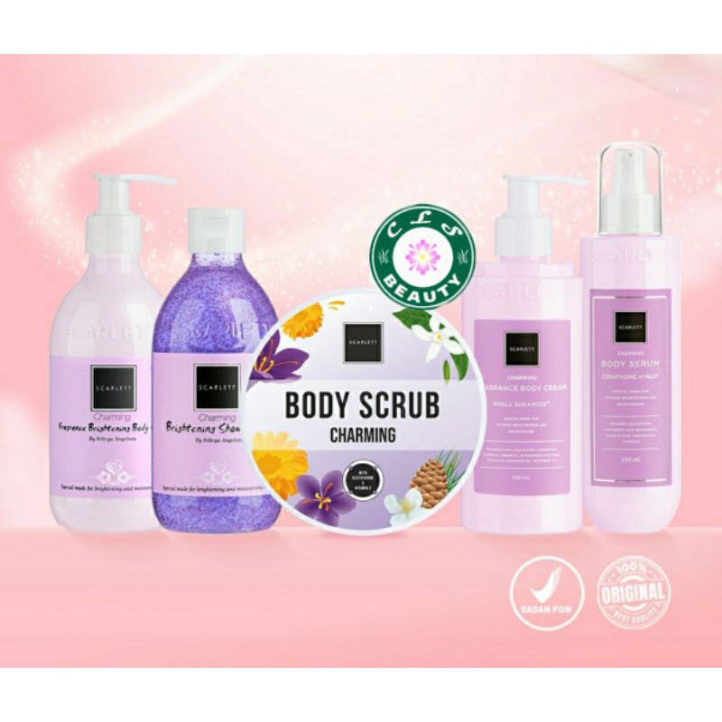 Jual Scarlett Whitening Charming Series Shopee Indonesia