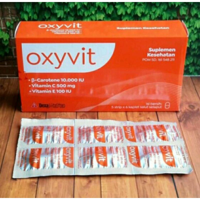 Jual Oxyvit Multivitamin With Usa Grade Vitamin C Shopee Indonesia