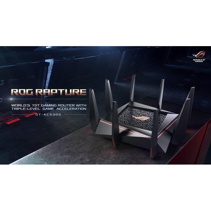 Jual Asus Rog Rapture Gt Ac Tri Band Gigabit Wifi Gaming Router