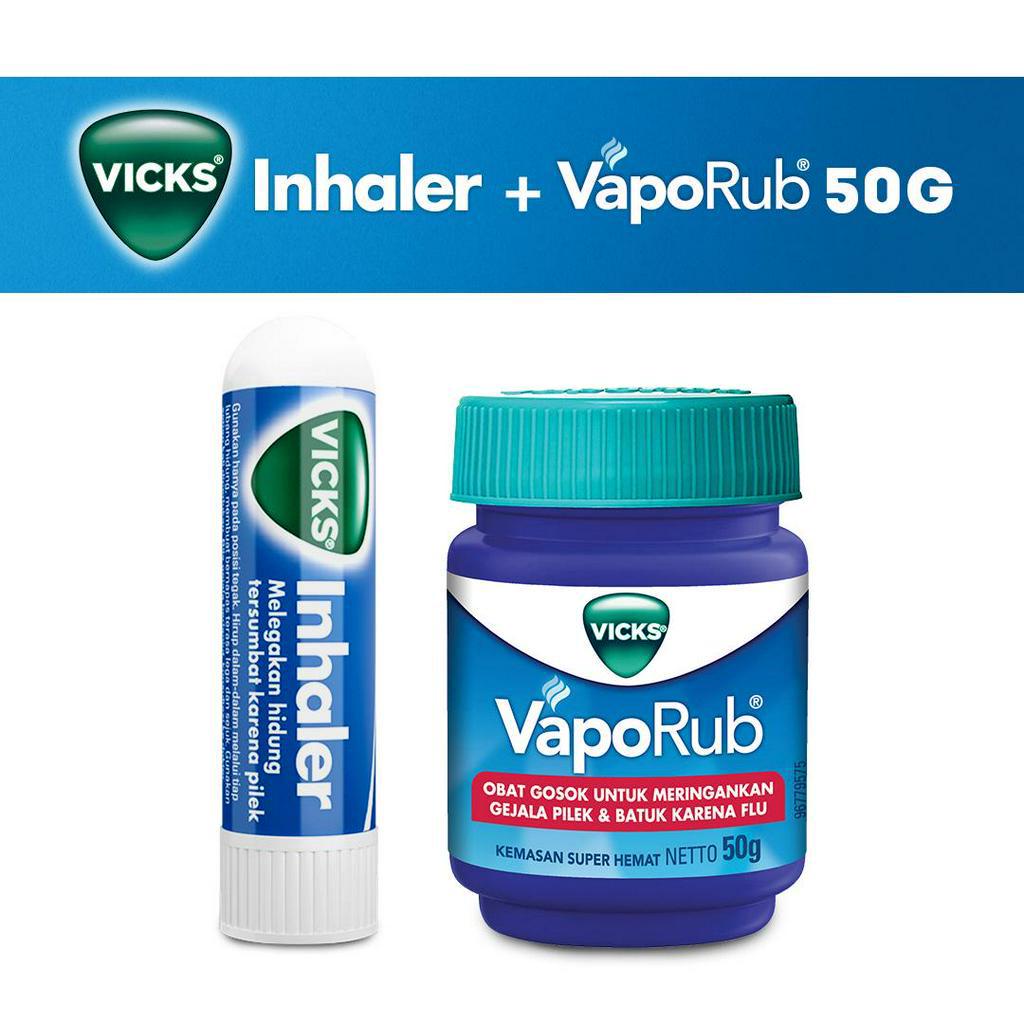 Jual Vicks Inhaler Vicks Vaporub Balsem Gr Shopee Indonesia