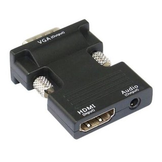 Jual Adapter Converter Hdmi Female To Vga Male P Audio Port