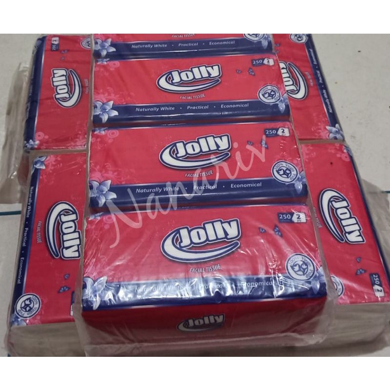 Jual Nanariv Jolly Facial Tissue Tisu Jolly 1 Pcs X 250 Sheets 2 Ply