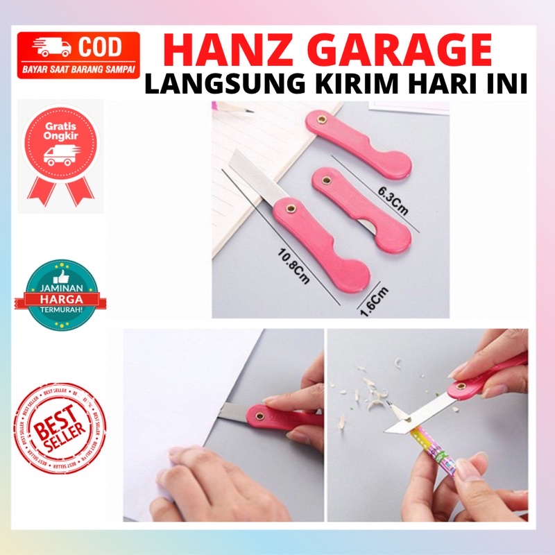 Jual Pisau Cutter Lipat Mini Foldable Knife Alat Bantu Potong Kertas