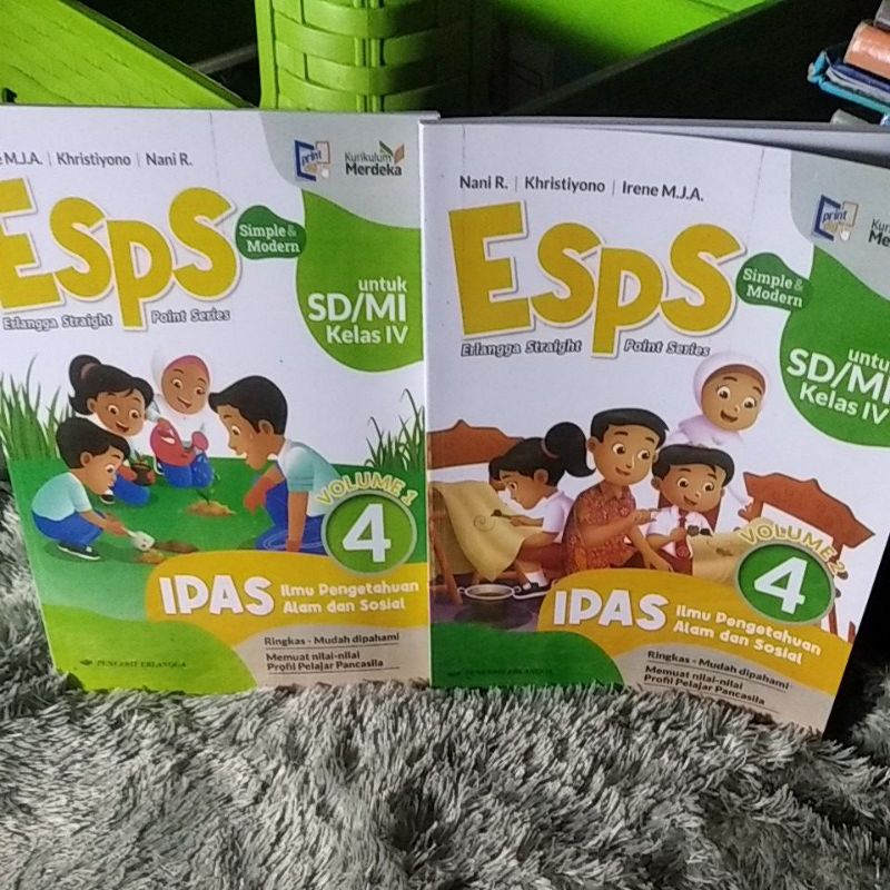 Jual Esps Ipas Volume Kurikulum Merdeka Untuk Sd Mi Kelas