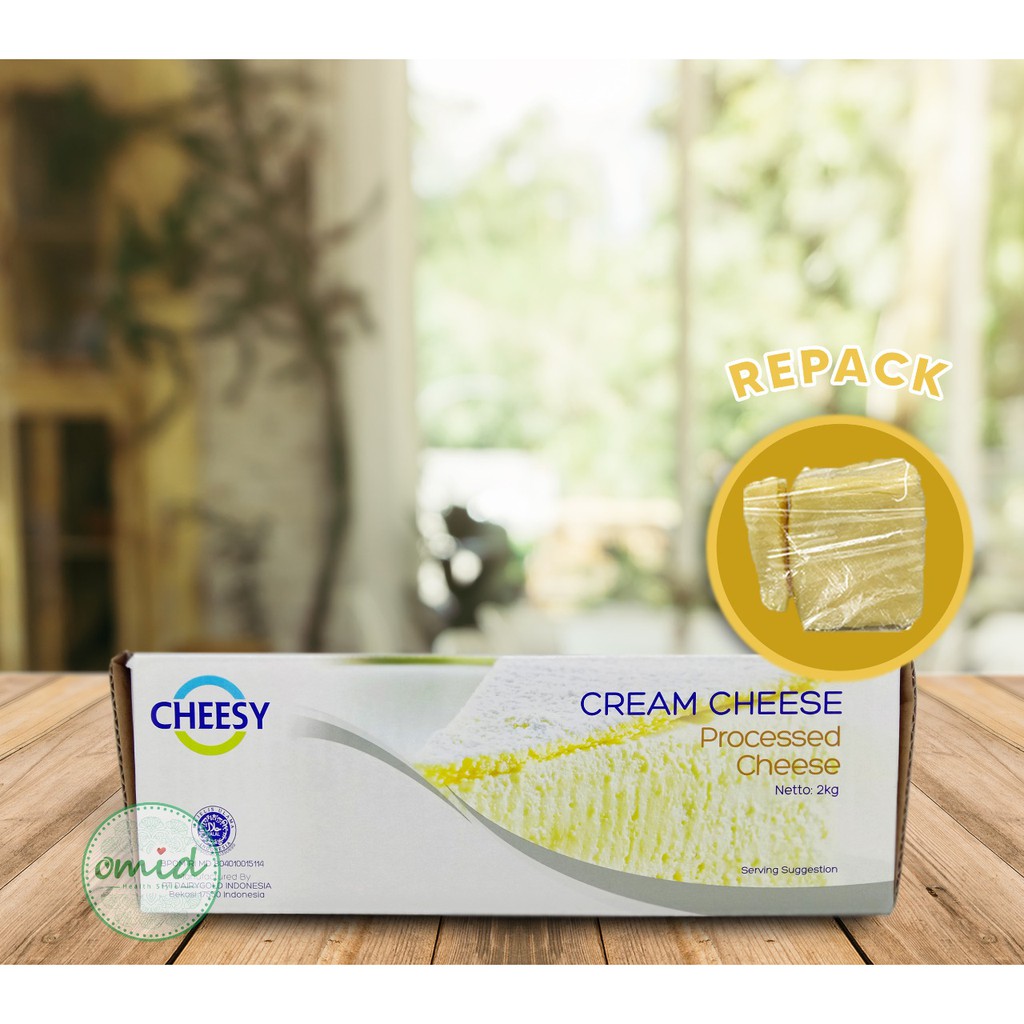 Jual Cheesy Cream Cheese Keju Krim Gr Shopee Indonesia