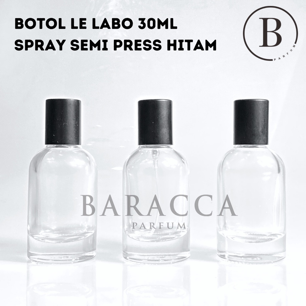 Jual Botol Parfum Le Labo Ml Semi Press Hitam Botol Parfum Kosong