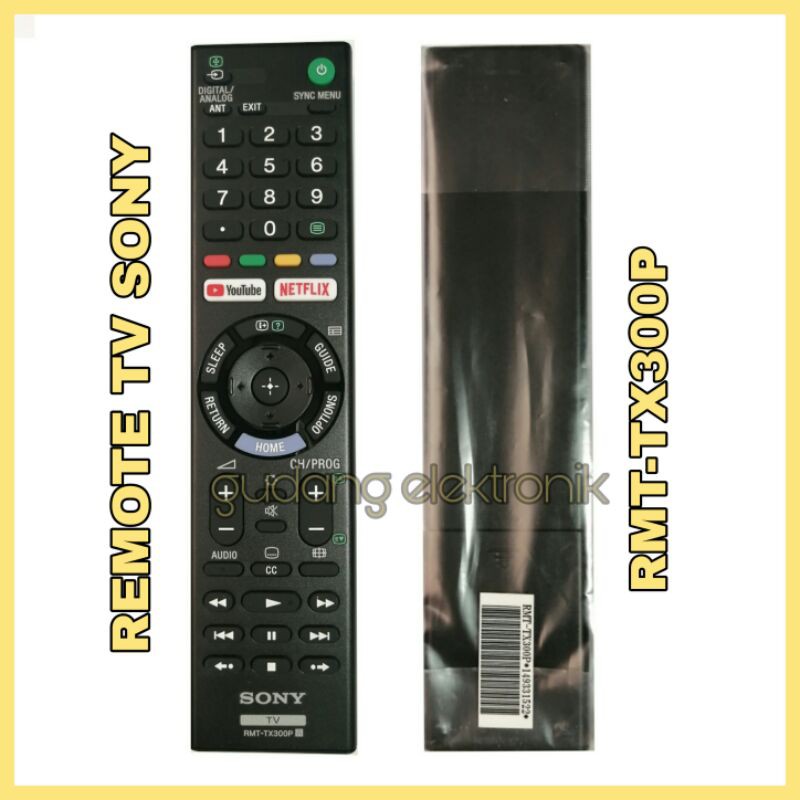 Jual Remote Tv Led Lcd Sony Original RMT TX300P Shopee Indonesia